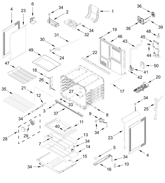 Diagram for WFGS7530RV1