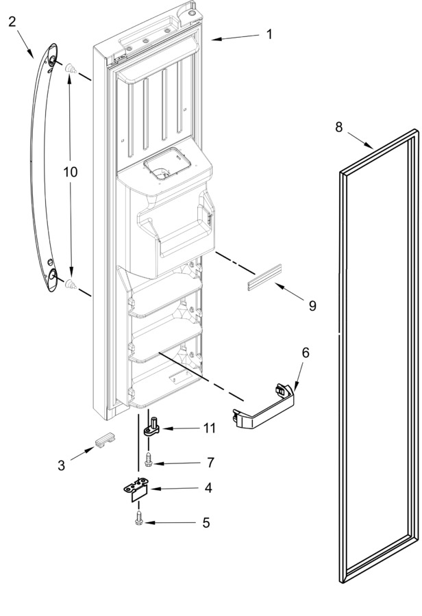 Diagram for WRS325SDHW00