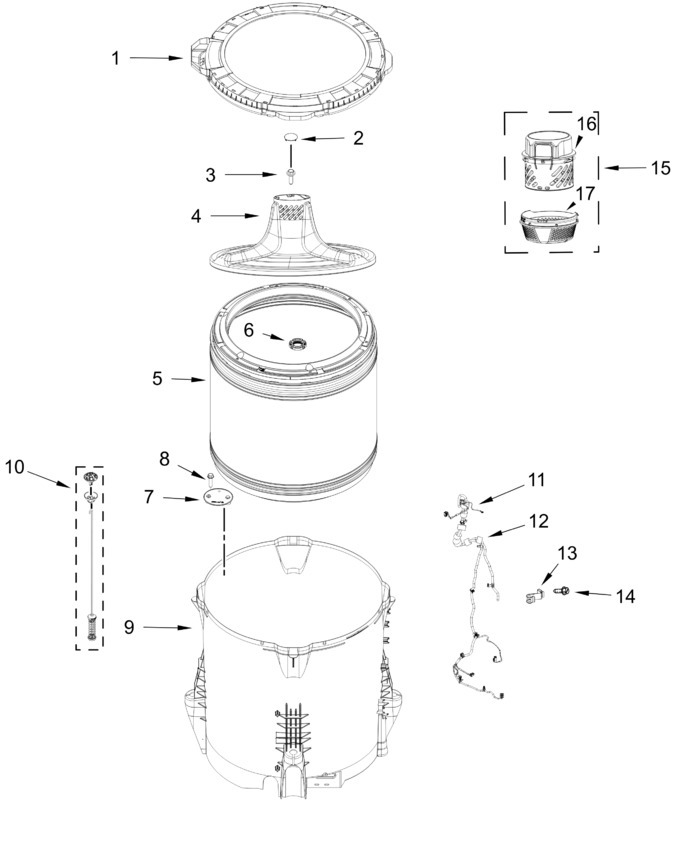 Diagram for MTW5600RW0