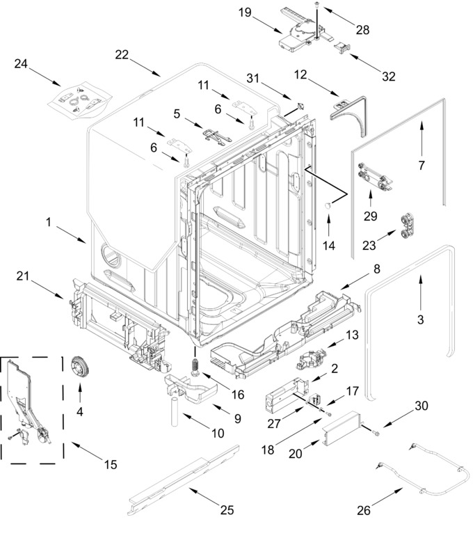 Diagram for KDTS324SJP0