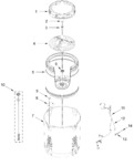 Diagram for Basket And Tub Parts