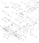 Diagram for Burner Box, Griddle, And Grill Parts
