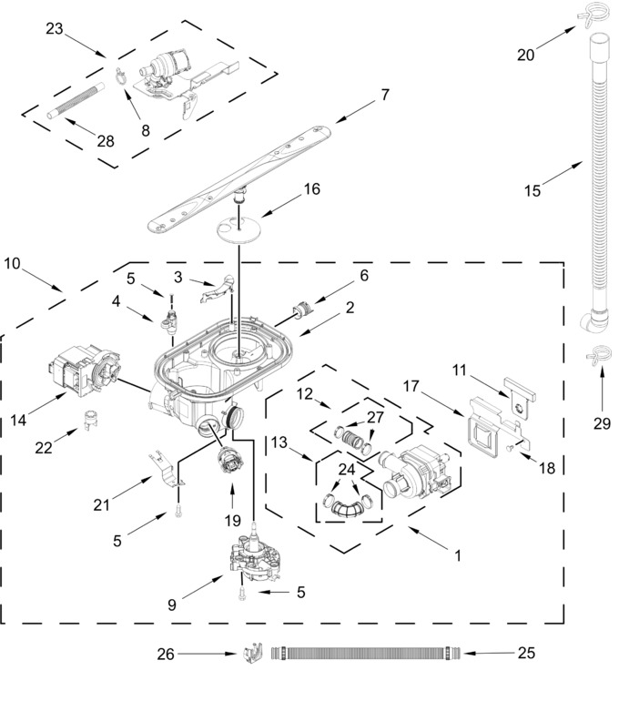 Diagram for KDTS324SBE0
