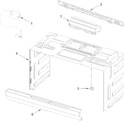 Diagram for Cabinet And Installation Parts