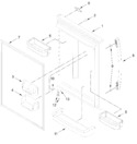 Diagram for Refrigerator Door Parts