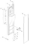 Diagram for Freezer Door Parts