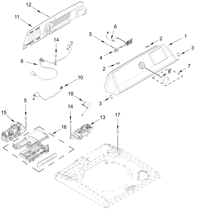Diagram for WTW4300SW0