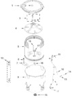 Diagram for Basket And Tub Parts