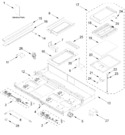 Diagram for Burner Box, Griddle, And Grill Parts