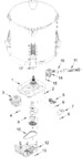Diagram for Gearcase, Motor And Pump Parts