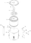 Diagram for Basket And Tub Parts