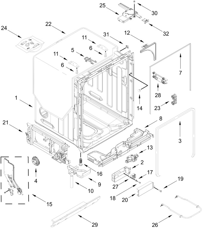 Diagram for KDFS324SJP0