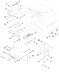 Diagram for Freezer Liner And Icemaker Parts