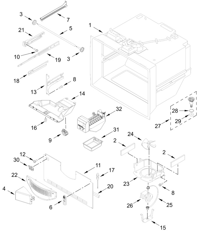 Diagram for WRB322DMBW06