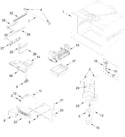 Diagram for Freezer Liner And Icemaker Parts