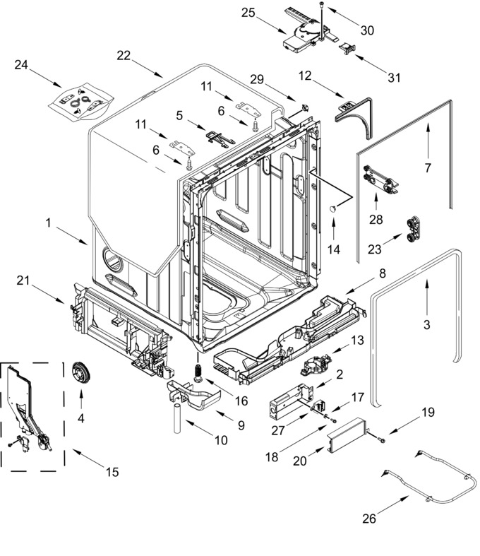 Diagram for KDTS224SPS0