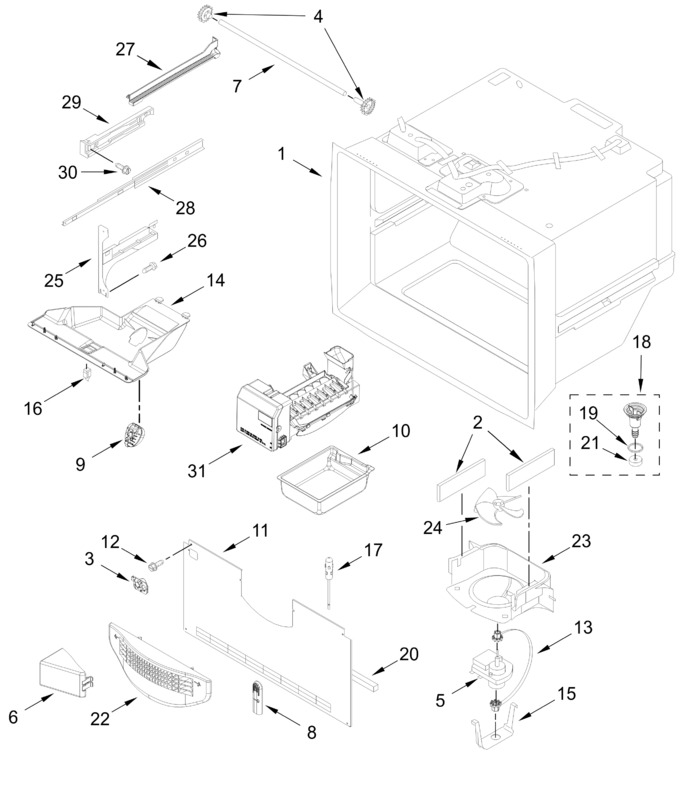Diagram for WRFF5333PB03