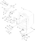 Diagram for Refrigerator Liner Parts