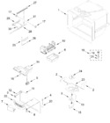 Diagram for Freezer Liner And Icemaker Parts