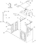 Diagram for Top And Cabinet Parts