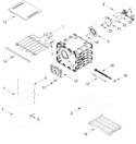 Diagram for Internal Oven Parts