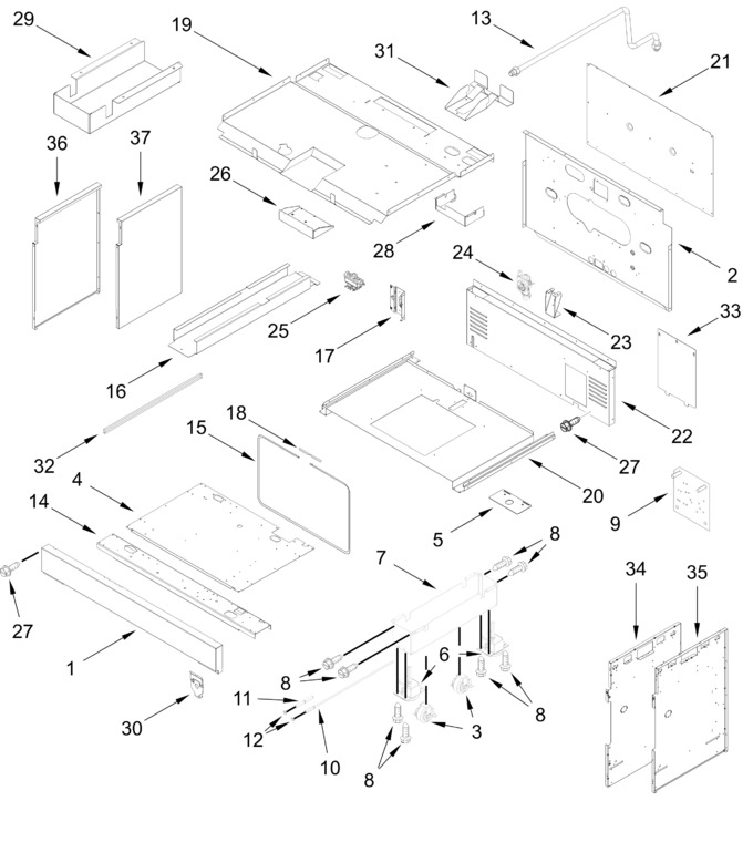 Diagram for JGRP436HL07
