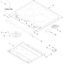 Diagram for Cooktop Parts