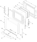 Diagram for Door Parts