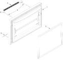 Diagram for Freezer Door Parts