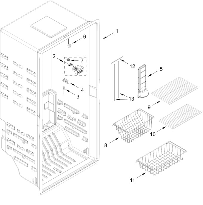 Diagram for GAFZ30FDGB07