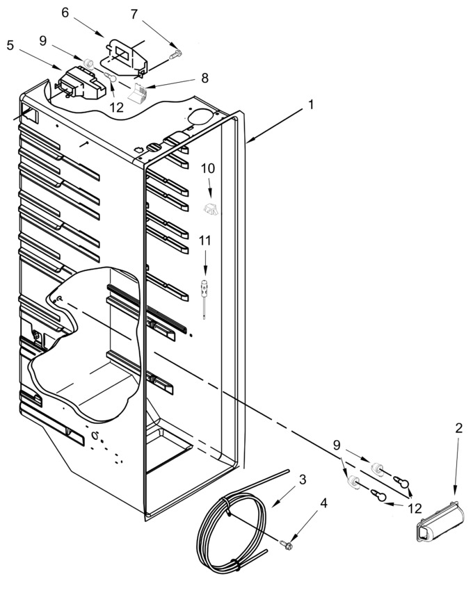 Diagram for WRS555SIHB00