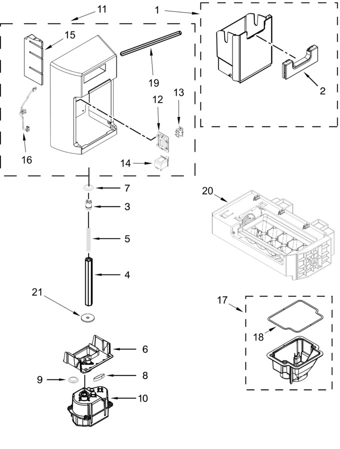 Diagram for WRS555SIHW00