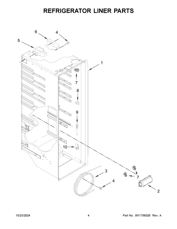 Diagram for WRS555SIHW07