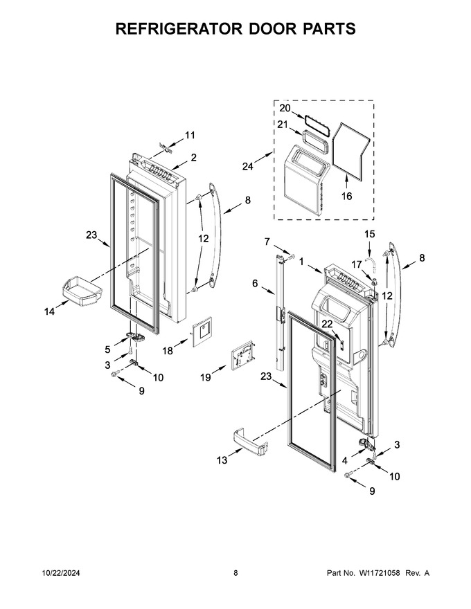Diagram for WRF767SDHZ05