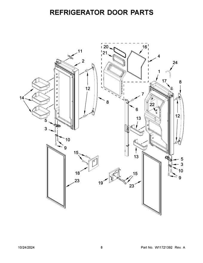 Diagram for WRF757SDHV05