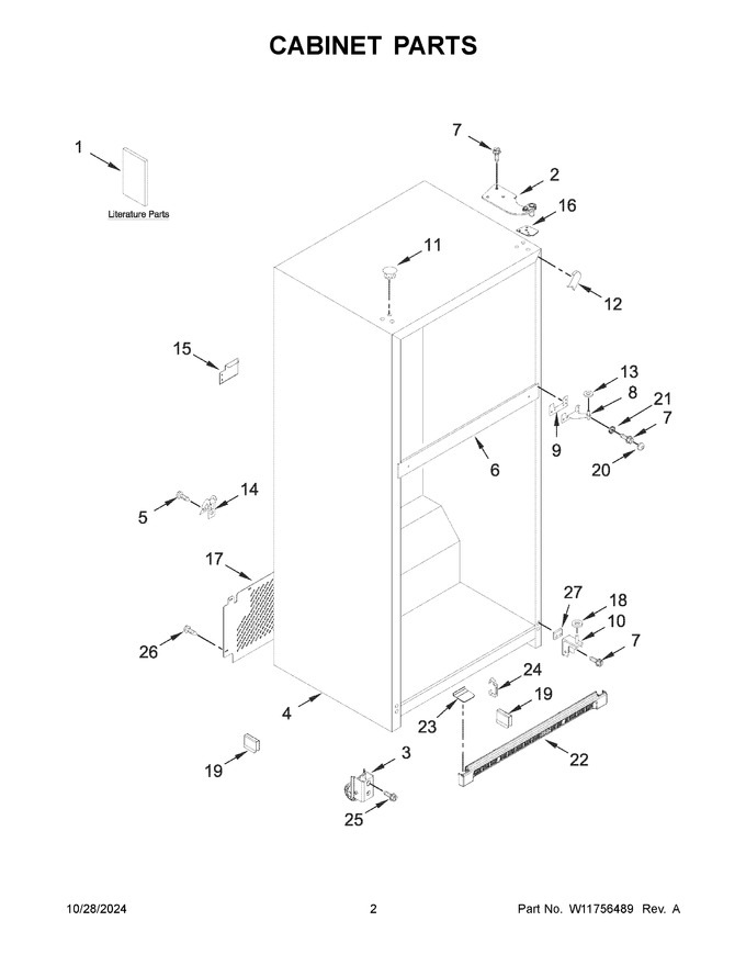 Diagram for WRT511SZDW04