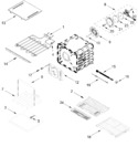 Diagram for Internal Oven Parts