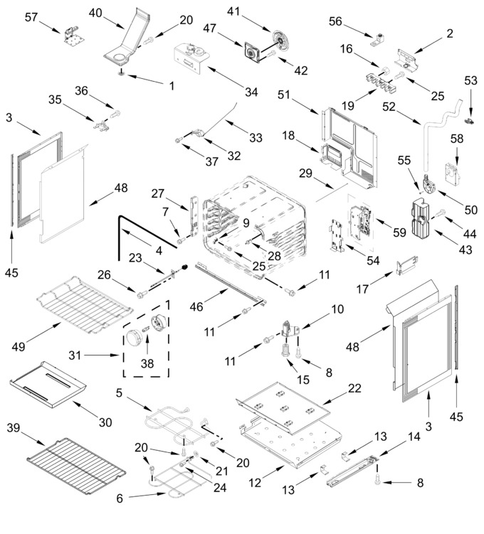 Diagram for WFES7530RW0