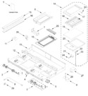 Diagram for Burner Box, Griddle, And Grill Parts