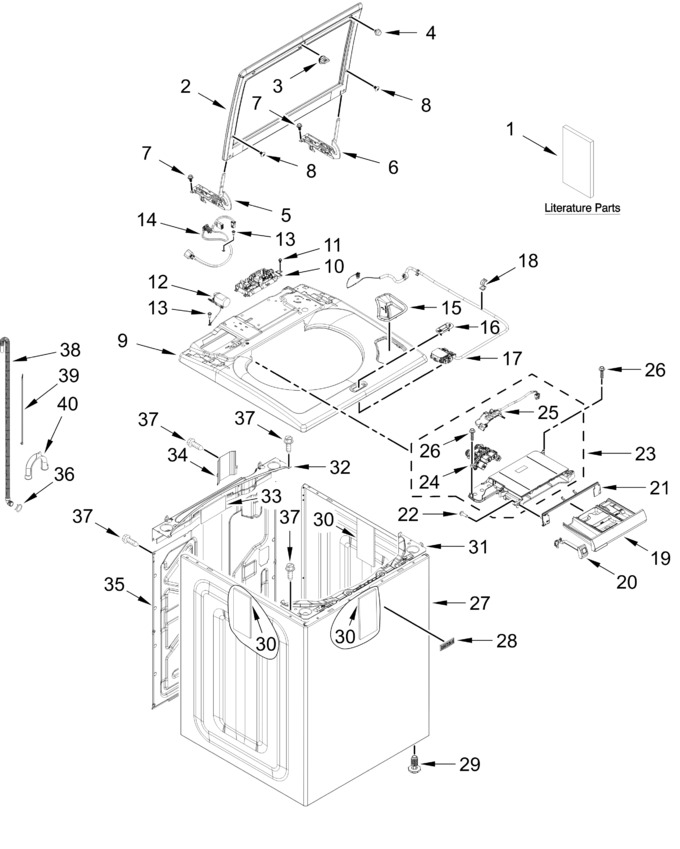 Diagram for MTW7200RF1