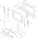 Diagram for Door Parts