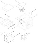 Diagram for 18-in Oven Parts