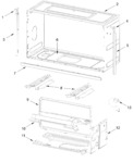 Diagram for Cabinet And Installation Parts