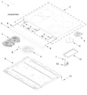 Diagram for Cooktop Parts