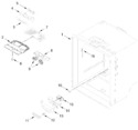 Diagram for Refrigerator Liner Parts