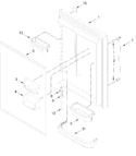 Diagram for Refrigerator Door Parts