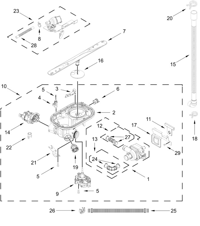 Diagram for WDTA50SAKT4