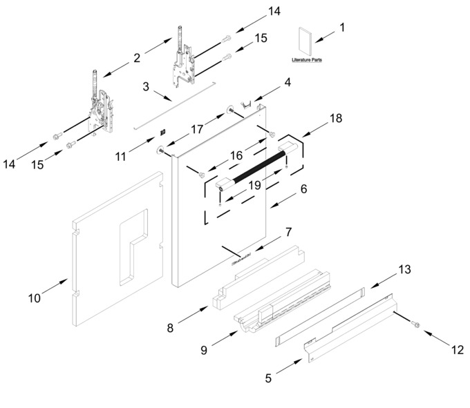 Diagram for KDTS424SBE0