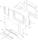 Diagram for Door Parts