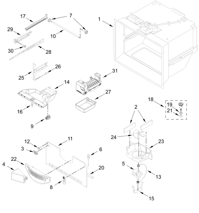 Diagram for WRFF3236RV01